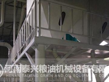 河南新鄉(xiāng)50噸玉米加工設備安裝案例